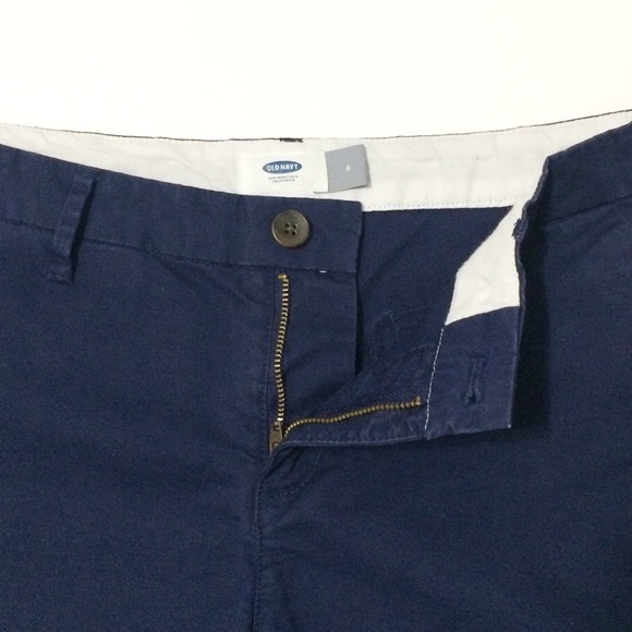 OLD NAVY Cotton Shorts | Navy Colour | Size 6 - Picture 4 of 12